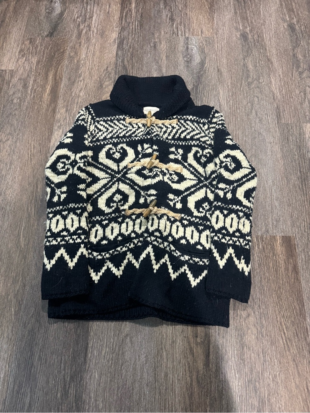Vintage Denim & Supply Ralph Lauren Navy & Cream Sweater